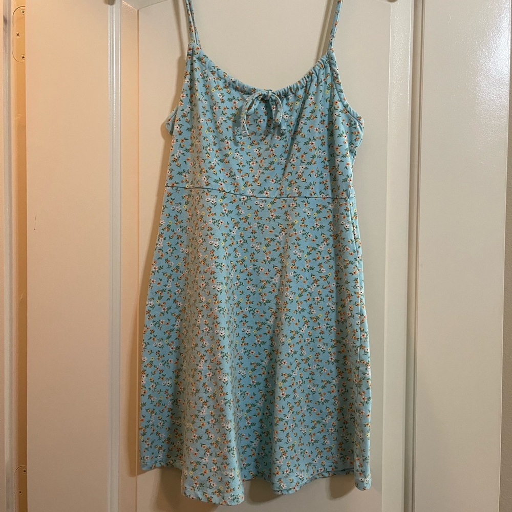Blue Flower Dress